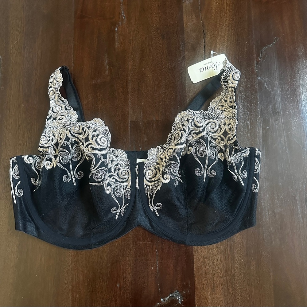 Soma Black Lace Bra